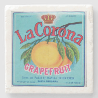 La Corona Grapefruit marble Onderzetter