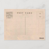 La Côte Basque BIARRITZ La Rocher replica 1909 Briefkaart (Achterkant)