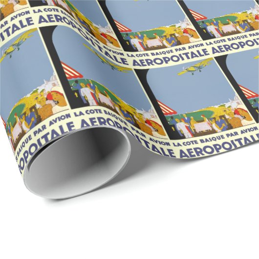 La Cote Basque Par Avion Cadeaupapier (Rol Hoek)