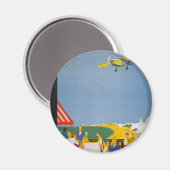 La Cote Basque Par Avion Magneet (Voorkant / Achterkant)