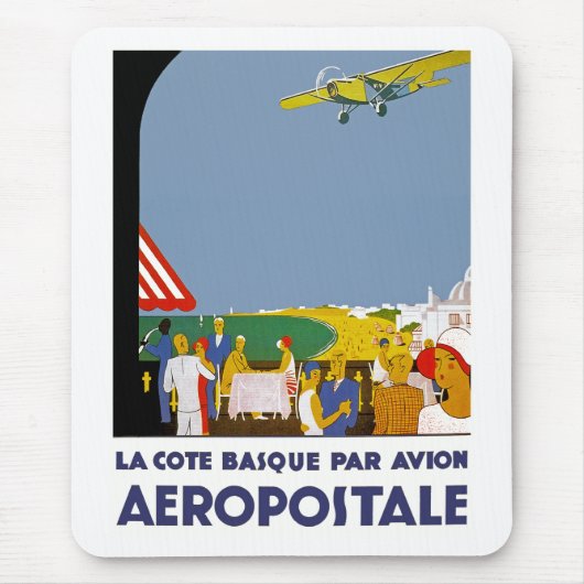 La Cote Basque Par Avion Muismat (Voorkant)