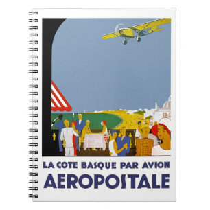 La Cote Basque Par Avion Notitieboek