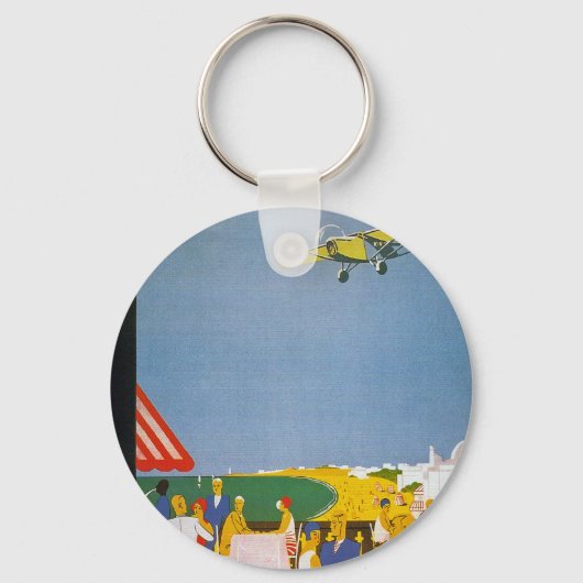 La Cote Basque Par Avion Sleutelhanger (Voorkant)