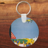 La Cote Basque Par Avion Sleutelhanger (Voorkant)