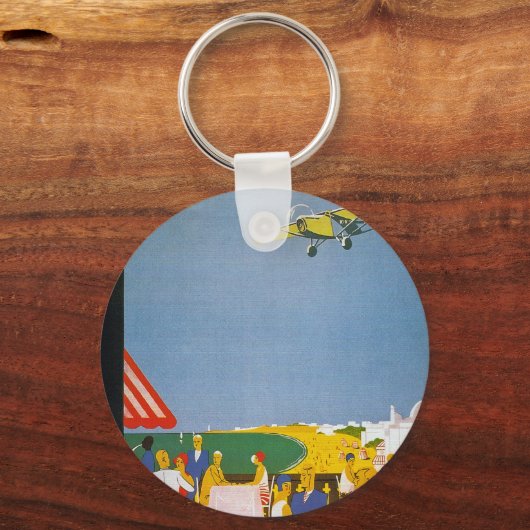 La Cote Basque Par Avion Sleutelhanger (Voorkant)