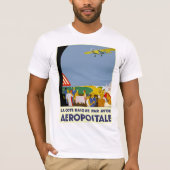 La Cote Basque Par Avion T-shirt (Voorkant)