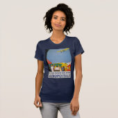 La Cote Basque Par Avion T-shirt (Voorkant volledig)