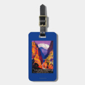 La Cote D'Azur  posterEuropa 2 Bagagelabel (Voorkant verticaal)