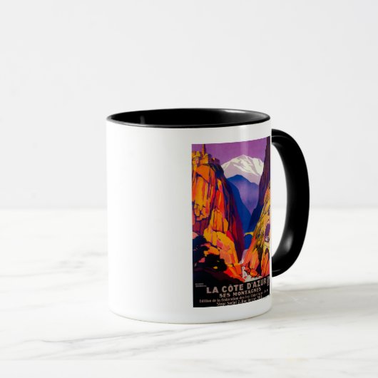 La Cote D'Azur  posterEuropa Mok (Voorkant rechts)