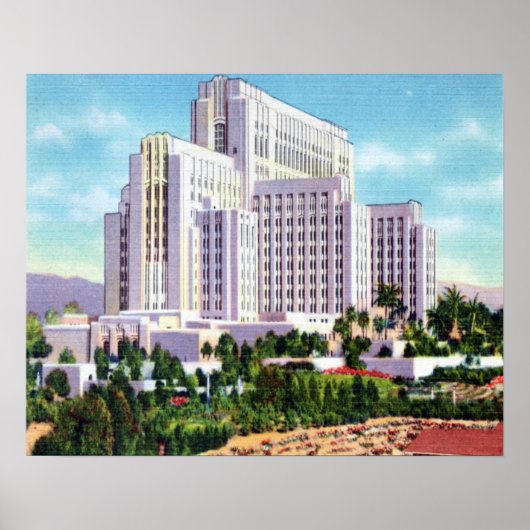 LA County General Hospital Poster (Voorkant)