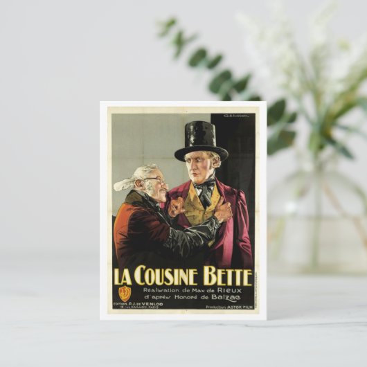 La Cousine Bette (film, 1927) Briefkaart (Staand voorkant)
