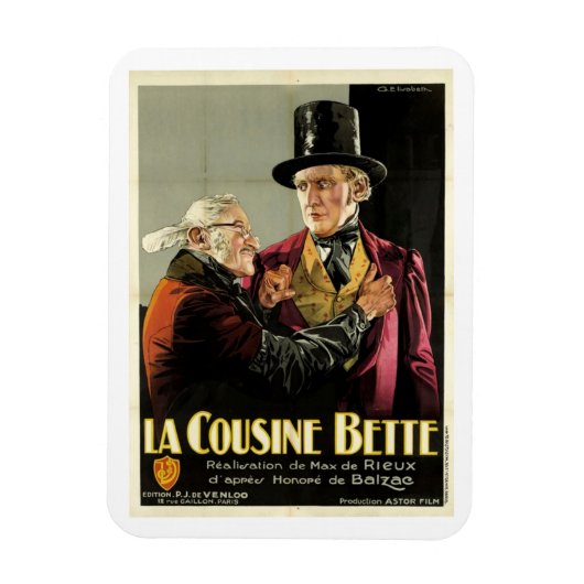 La Cousine Bette (film, 1927) Magneet (Verticaal)