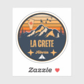 La Crete, Alberta Sticker (Vel)