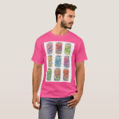 La Croi Cans retro T-shirt (Voorkant volledig)