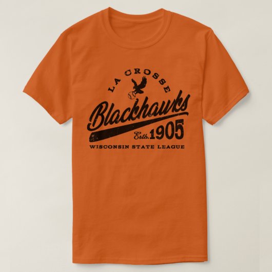La Crosse Blackhawks T-shirt (Design voorkant)