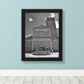 La Crosse Church Canvas Afdruk (Insitu (Houten vloer))