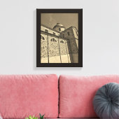 La Crosse Church Canvas Afdruk (Insitu (Woonkamer))