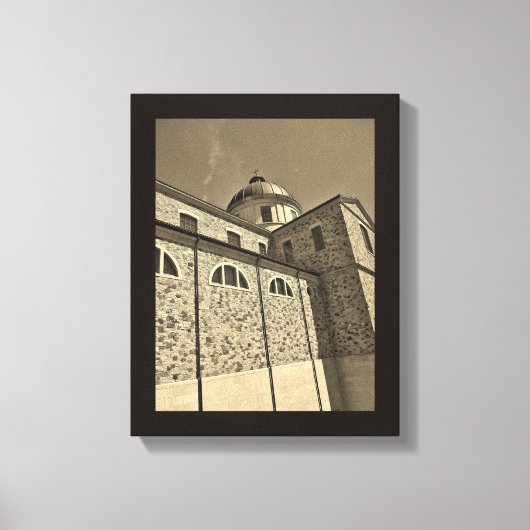 La Crosse Church Canvas Afdruk (Voorkant)