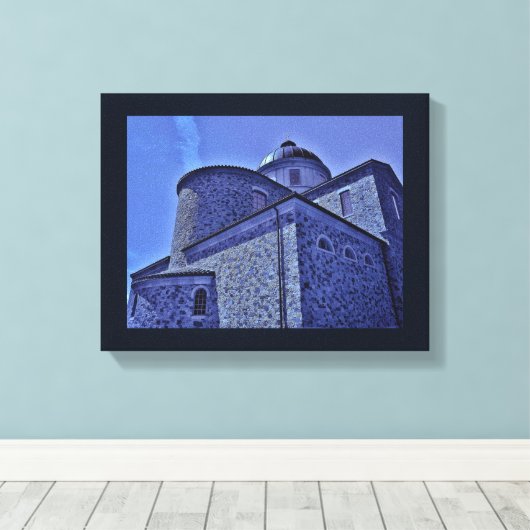 La Crosse Church Canvas Afdruk (Insitu (Houten vloer))