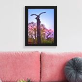 La Crosse Eagle Canvas Afdruk (Insitu (Woonkamer))