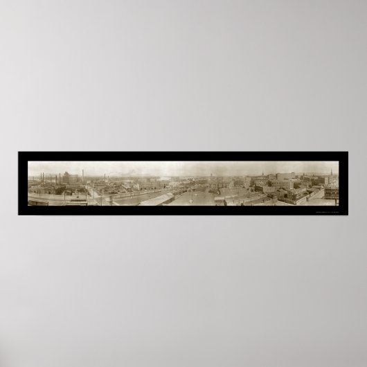 La Crosse Wisconsin Foto 1911 Poster (Voorkant)