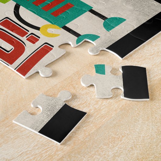 La Crosse Wisconsin Robot - Funny  Legpuzzel (Zijkant)