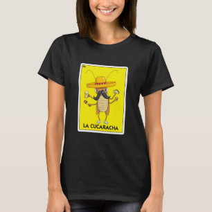 La Cucaracha Cockroach met Taco Beer T-shirt
