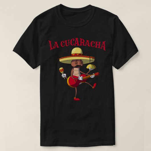 La Cucaracha de Cockroach T-shirt (Design voorkant)