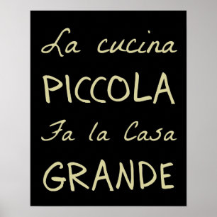 La Cucina (de keuken) Poster