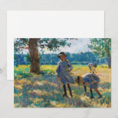 La Cueillette des Fleurs | Henri Lebasque (Voorkant / Achterkant)