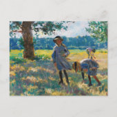 La Cueillette des Fleurs | Henri Lebasque Briefkaart (Voorkant)