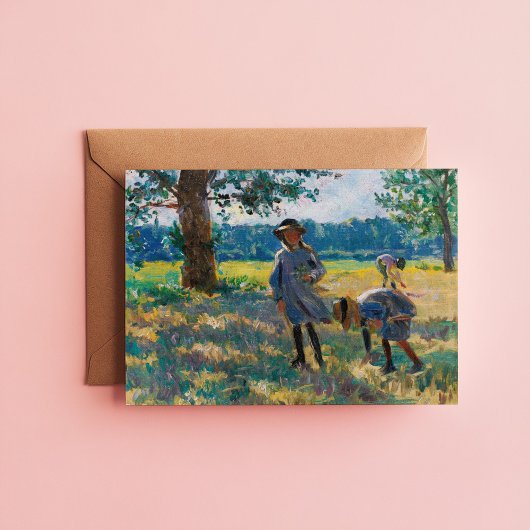 La Cueillette des Fleurs | Henri Lebasque Kaart