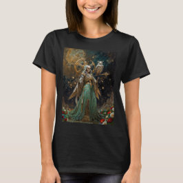 La Dama de los Huesos Sagrados Santa Muerte T-shirt