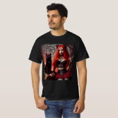 La Dama Oscura y su Compañero de Sombras T-shirt (Voorkant volledig)