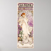 La dame, aux camelias Alphonse Mucha Poster (Voorkant)