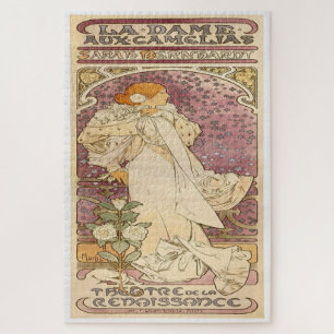 La Dame aux Camélias: Art Nouveau Elegance Legpuzzel