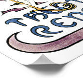 la dame aux camélias door Alfons Mucha 1896 Poster (Hoek)