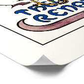 La Dame aux Camélias door Mucha Poster (Hoek)