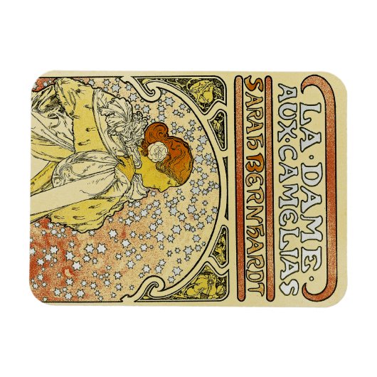 La Dame aux Camelias Magneet (Horizontaal)