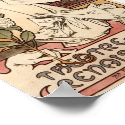 La Dame Aux Camelias Poster (Hoek)