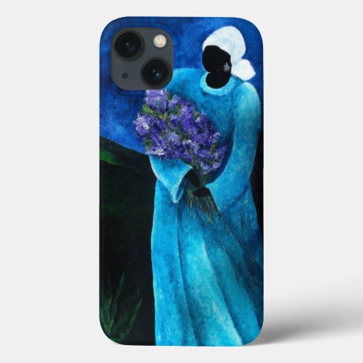 La Dame en Bleu 2009 Case-Mate iPhone Case (Achterkant)