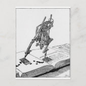 La Dance de la Mort briefkaart (Voorkant)