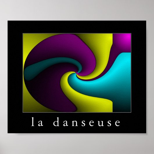 la danseuse poster (Voorkant)