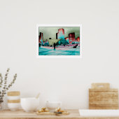 La Défense Art - Parijs / Frankrijk Poster (Keuken)