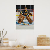 LA DÉFENSE DU BUT (De Doelverdediging) Poster (Keuken)