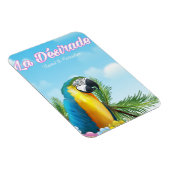 La Désirade papegaai reisposter Magneet (Rechterzijde)