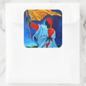 La Dessalinienne 2009 Vierkante Sticker (Tas)