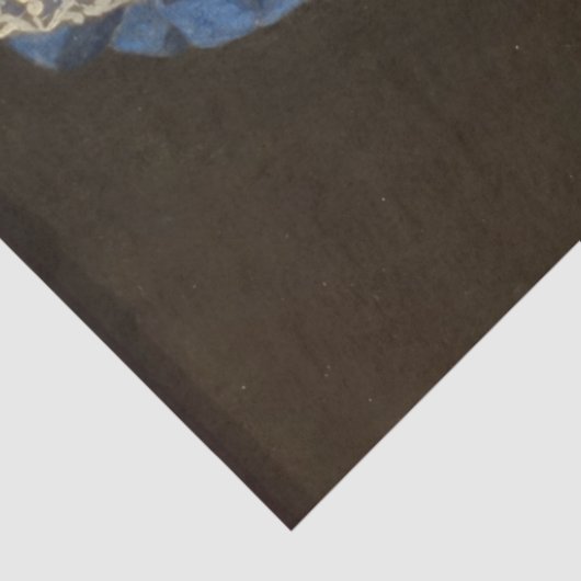 La Desse de Bourbon Decoupage Paper Tissuepapier (Detail)