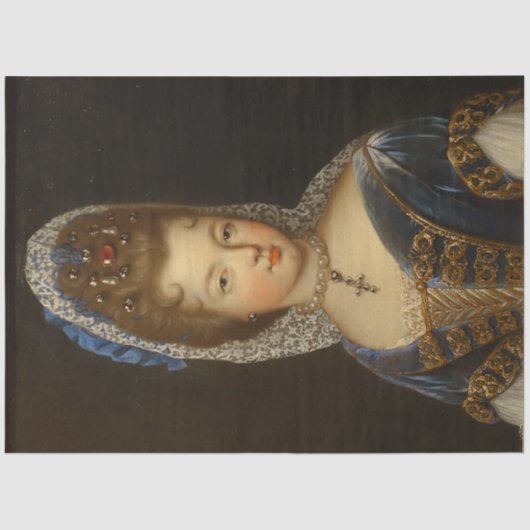 La Desse de Bourbon Decoupage Paper Tissuepapier (Voorkant)