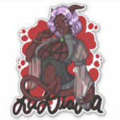 La Diabla Sticker (Voorkant)